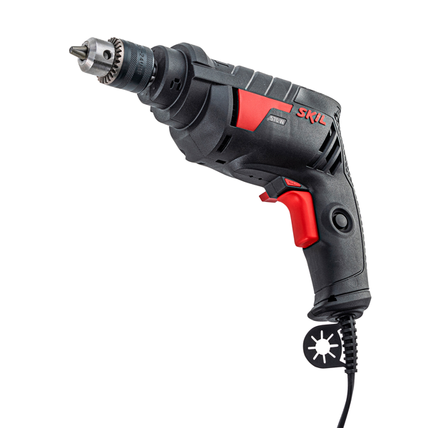 ¡El Taladro de impacto Skil 6604 posee 570 Watts de potencia, es súper liviano y compacto! El Mandril metálico de 3/8" (10 milímetros) es robusto para las aplicaciones diarias. Posee interruptor de velocidad variable - electrónico - para que usted pueda realizar perforaciones en los más diversos materiales y atornillados, por ser reversible permite también desatornillados