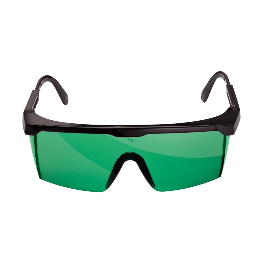 Mayor visibilidad de los haces de luz verde