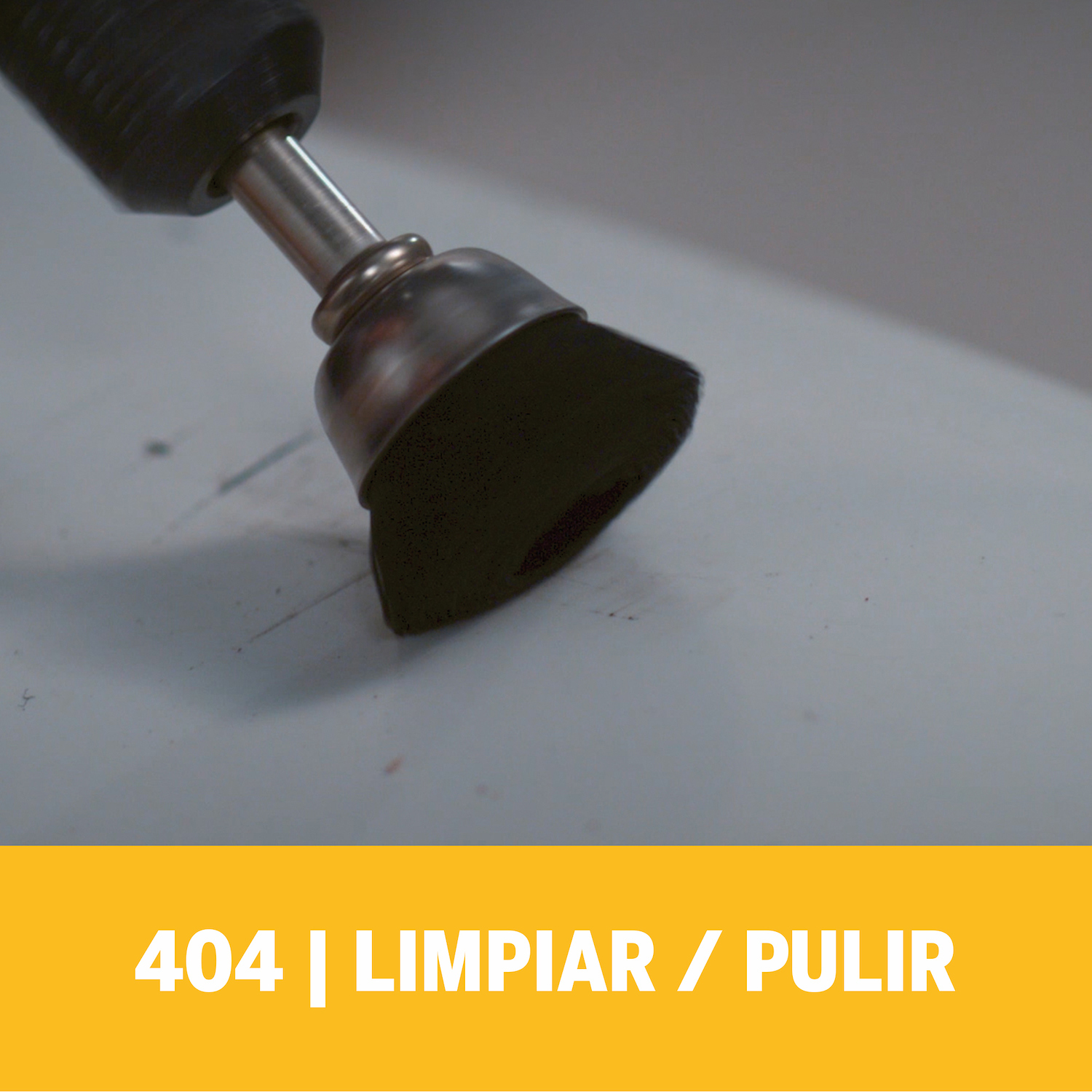 Dremel Cepillo De Cerdas De Nylon De 12,7mm Para Limpiar y Pulir Platería, Joyas y Metales Preciosos (Modelo 404)