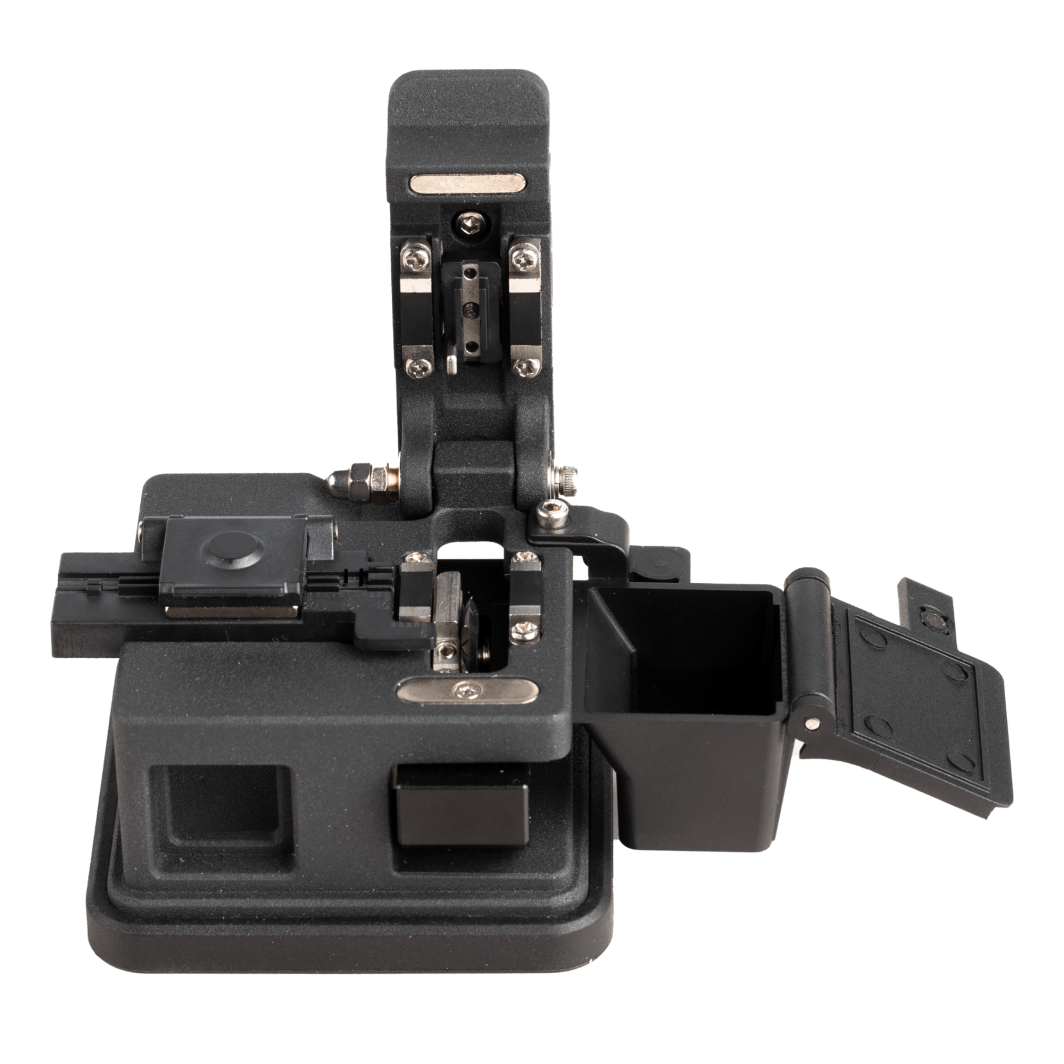 tigo_redes_conectores de adicion_movistar fibra optica_hdmi_vga_rj45_micro usb_cable ethernet_rs232_conectores logicos_mini hdmi Cortar a la medida precisa el hilo de fibra óptica El cortador de fibra de precisión FC-500 de Jonard Tools está diseñado para proporcionar un corte preciso y preparar una fibra para ser empalmada por fusión para fibra óptica recubierta de 250 µm y 900 µm