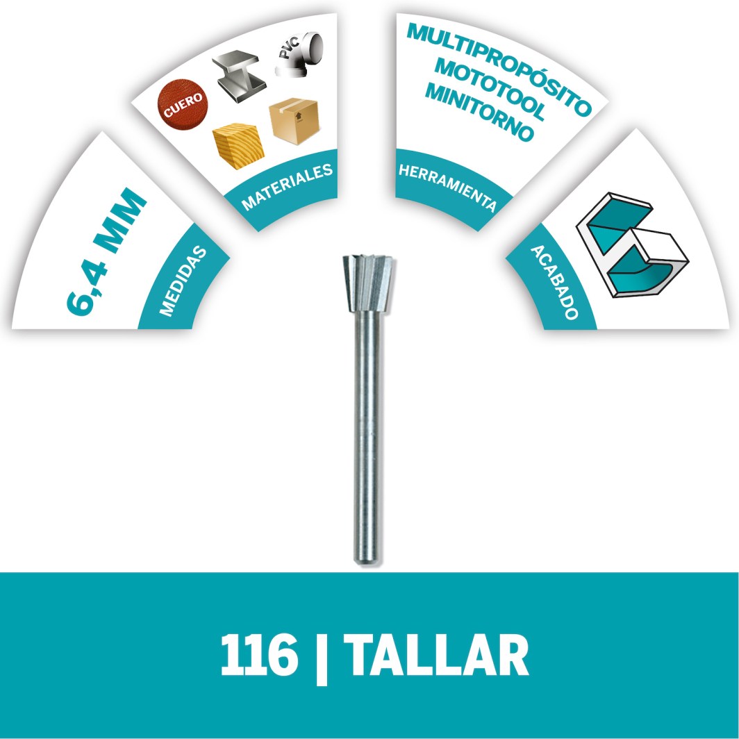 Ideal para dar forma, ahuecar, acanalar, ranurar, incrustar, y hacer agujeros cónicos La forma trapezoidal de la broca de tallado permite la eliminación profunda de material, cortando áreas planas y bordes redondos y haciendo cortes de tope y cortes en V. Para el uso en metales blandos, plásticos, y maderas especialmente en superficies curvas Incluye 1 broca de tallado de alta calidad, versátil y fácil de usar ferreteria tiendas s.a ferreteria en medellin_mejores precios de ferreteria_distribuidor autorizado en colombia_quien vende bosch_donde puede comprar bosch