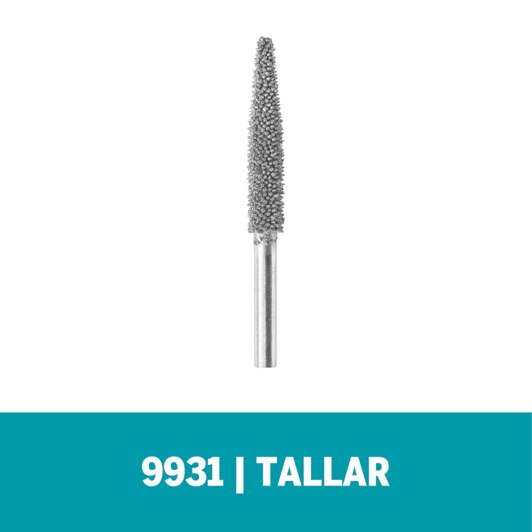 Punta de diamante para grabar. Para utilizar con el grabador Dremel 290. La punta de diamante para grabar 9929 ofrece una mayor vida útil y se utiliza en materiales duros tales como el cristal.