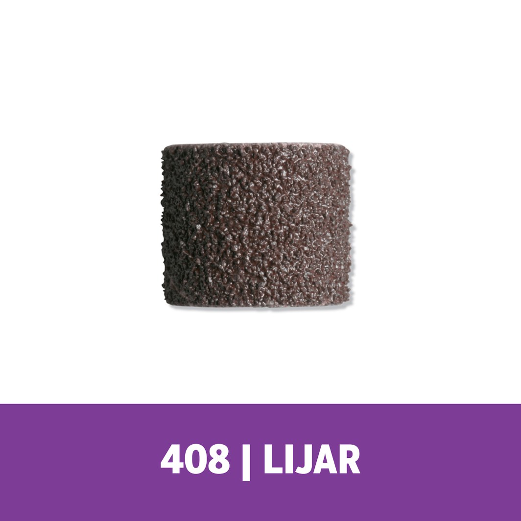 Banda de lija de gran tamaño para lijar madera y plásticos