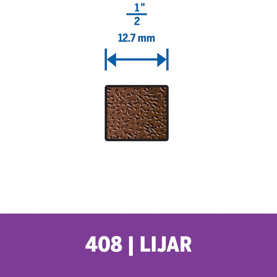 Banda de lija de gran tamaño para lijar madera y plásticos