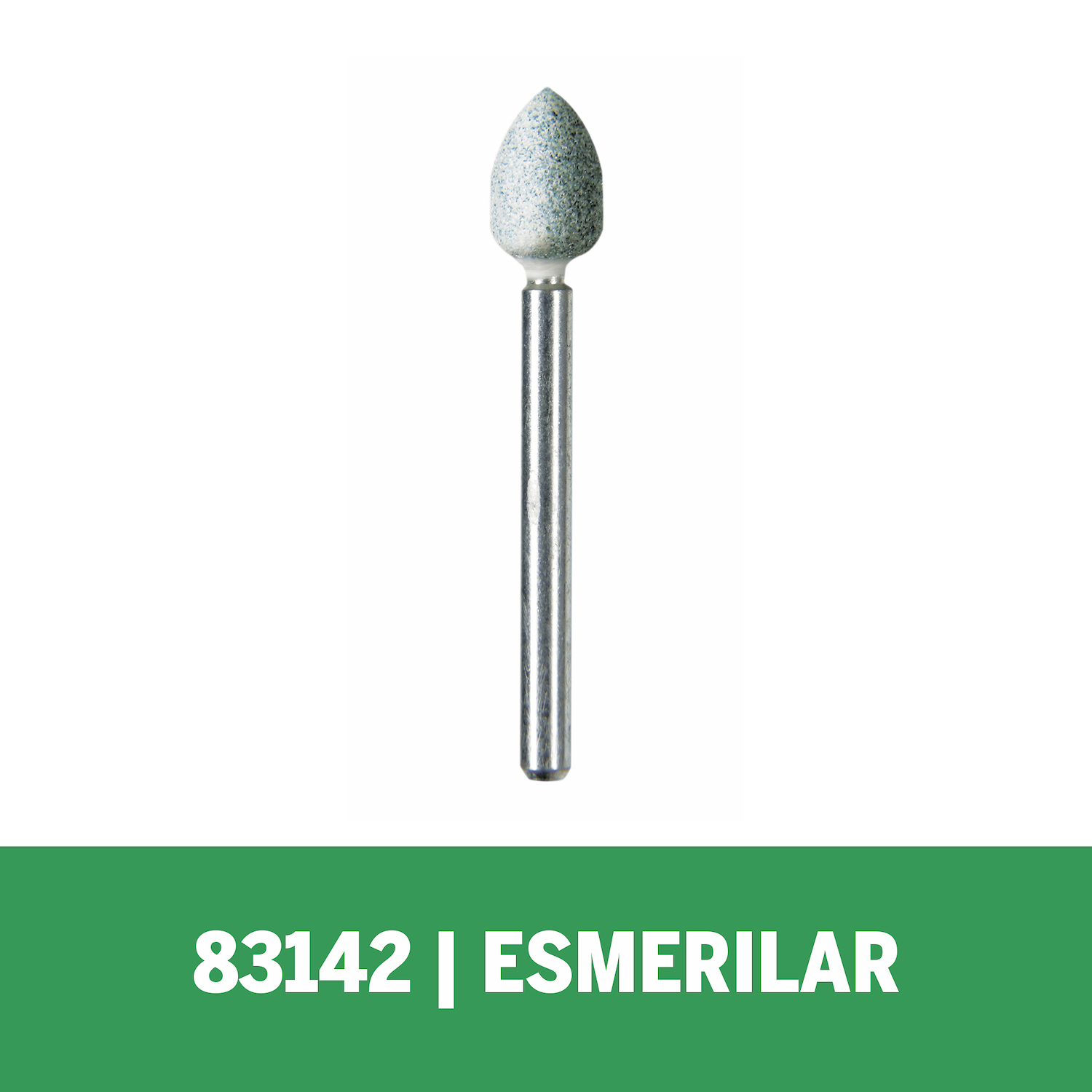 Ideal para afilar, desbarbar y en general amolar materiales duros Diseñada para trabajar en piedra, vidrio, cerámica, porcelana, piedras preciosas y metales no férreos Diseñada especialmente para trabajar superficies cónicas y planas Excelente para el lijado y el grabado