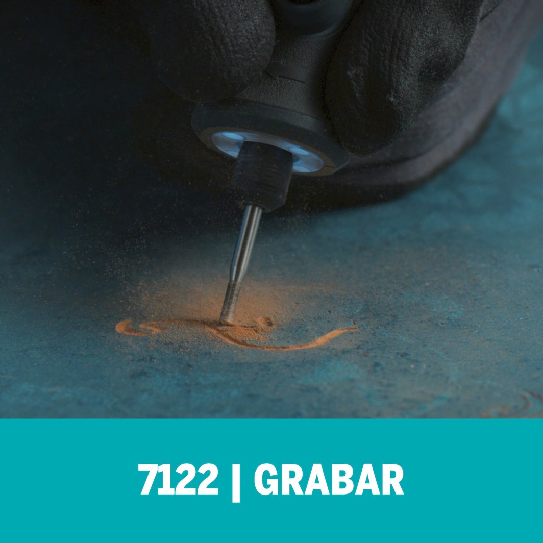 Broca cilíndrica pequeña de diamante, para grabar en materiales duros