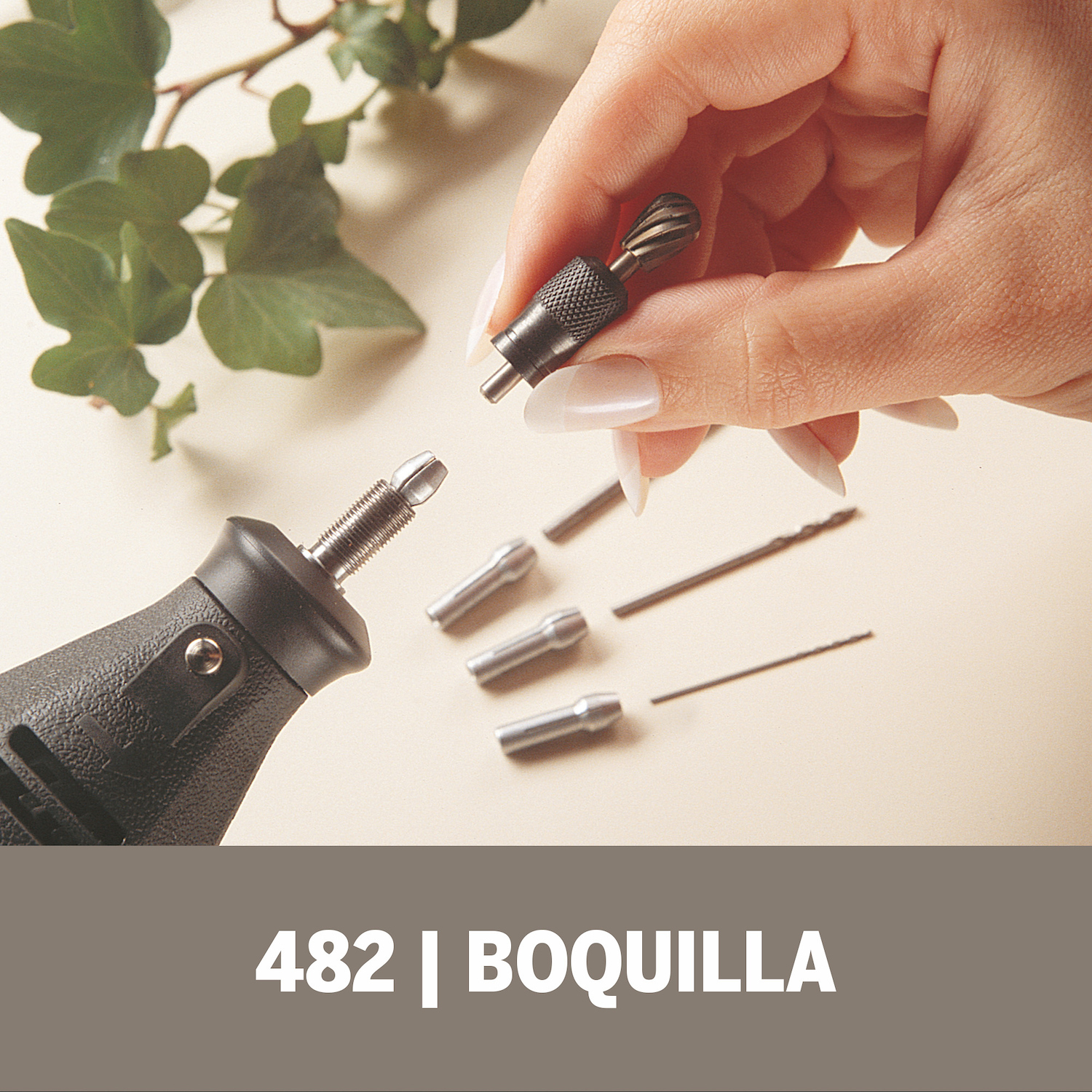 Boquilla, tamaño de mango (1/16") 1,6 mm