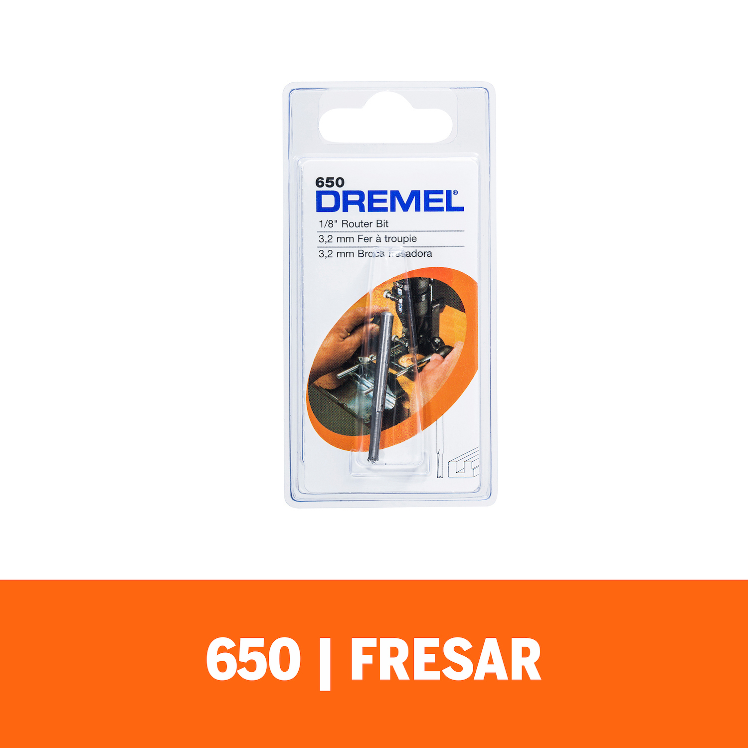 Resumen del producto Utilizadas para cantear y ranurar madera, las brocas de fresadora Dremel son ideales para fresar, incrustar y escoplear en madera y otros materiales blandos Las brocas de fresadoras rectas son planas en la parte inferior para cortar ranuras cuadradas, rebajes y ranuras, y para nivelar áreas empotradas. 1 broca de fresadora de alta calidad incluida Se usa con los aditamentos 231 mesa de fresado o 335 fresadora de inmersión.