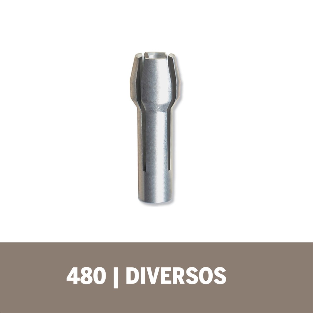 Boquilla, tamaño de mango (1/8") 3,2 mm