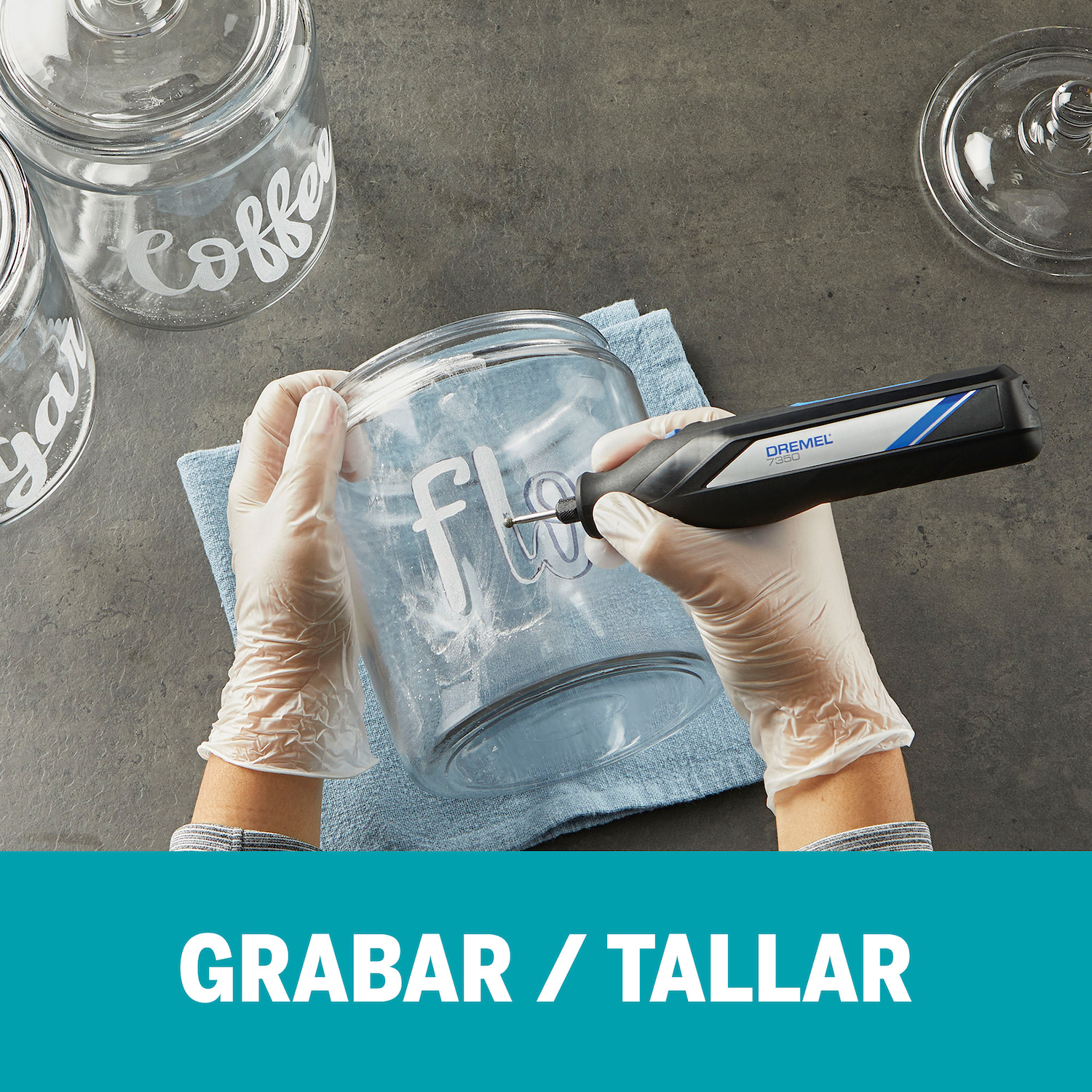 Mototool Inalámbrico 1/8" Serie 7350 12.000RPM 4.8V 2AMP