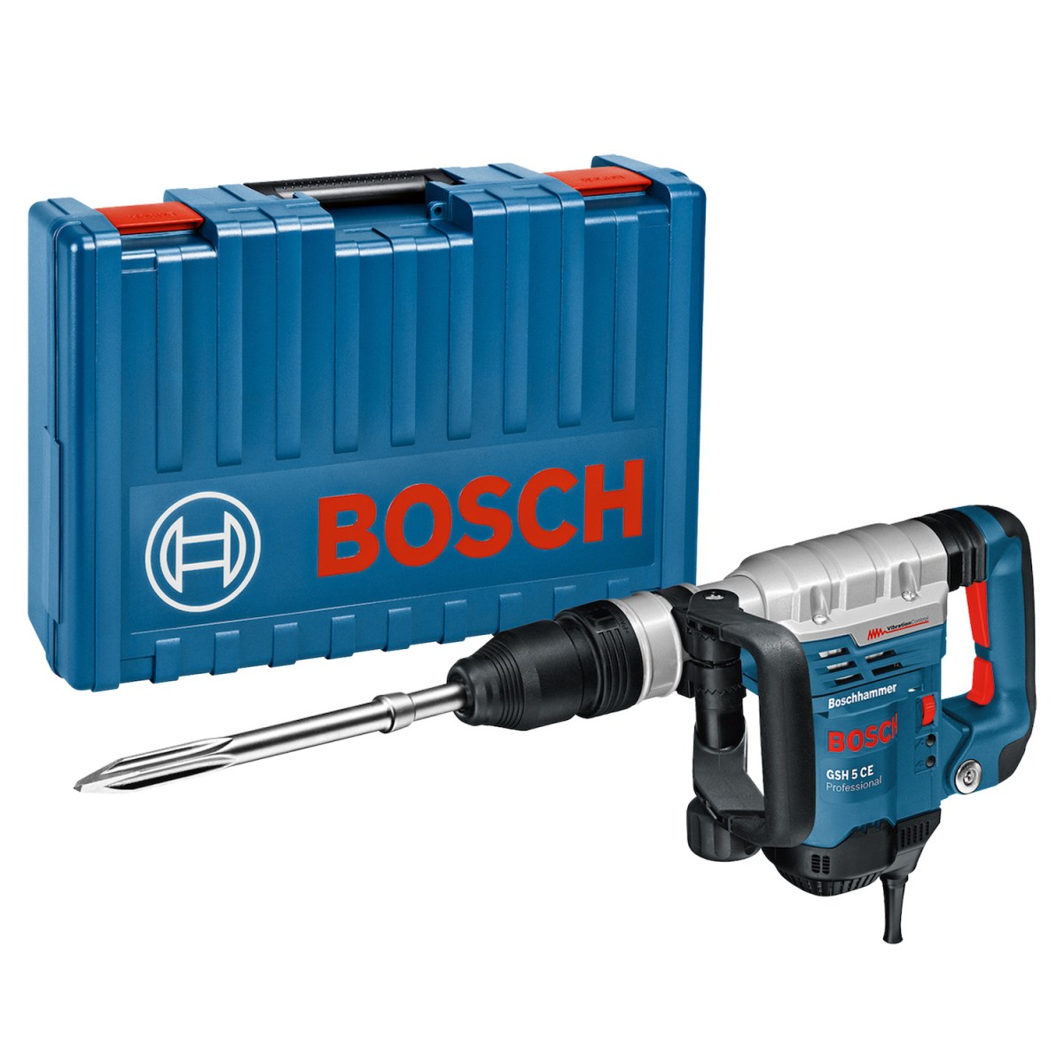 06113387G0 Martillo demoledor Bosch GSH 500 1100W 127V en maletín