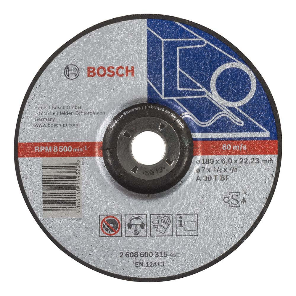 Disco Pulir Metal  7" X 1/4" T27 A30 Expert SKU 2608600315